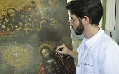 Restauro de obras de arte