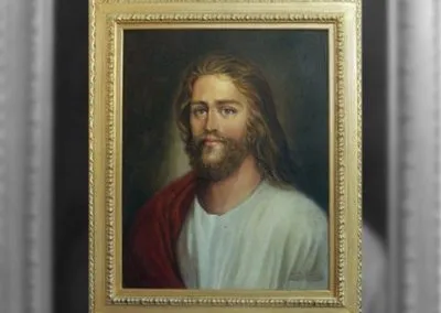 Restauração de Quadro de Jesus Cristo — Antes e Depois | CANERSTUDIO