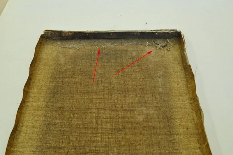 Limpeza da camada pictórica da pintura antiga