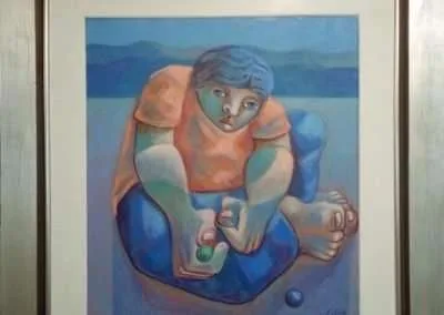 Conservação e restauração de quadro